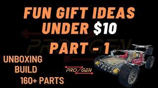 Fun Gift Ideas Under $10 - Part 1 - 2023 - #Unboxing - #Build #Challenge #prozgen #giftideas