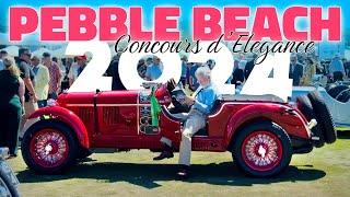 ALL CARS!!! 2024 PEBBLE BEACH CONCOURS D’ELEGANCE