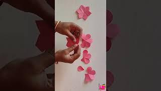 DIY - Rose Flower From Paper | Paper Flower | How To Make Paper Rose ? #shorts |