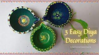 Diya Painting 3 Easy Ideas - writeonthefence