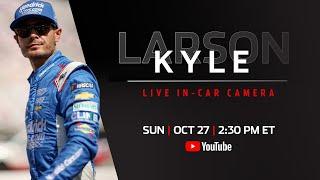 Kyle Larson's in-car camera live from Homestead-Miami Speedway presented by Sunoco