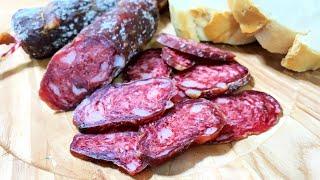 COMO HACER SALAMI O SALCHICHON EN CASA SIN ADITIVOS  NI CONSERVANTES EXTRAÑOS 100% NATURAL