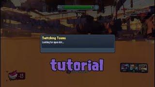 pvz gw1 team swap glitch tutorial