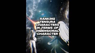 Ranking Tensura characters in terms of DIMENSIONAL CHARACTER