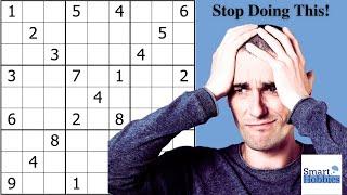 3 Mistakes To AVOID When Solving Sudoku