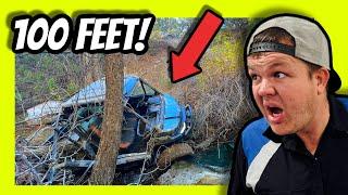 Crazy 107 Ft Cliff Recovery!