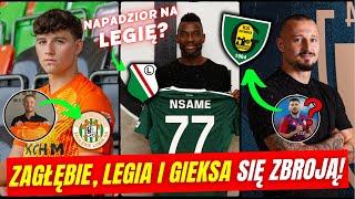 ZAGŁĘBIE LUBIN, LEGIA, GKS KATOWICE I KORONA KIELCE FINALIZUJĄ TRANSFERY  EKSTRAKLASA 24/25 