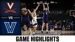 Virginia vs. Villanova Game Highlight | 2024-25 ACC Men's Basketball