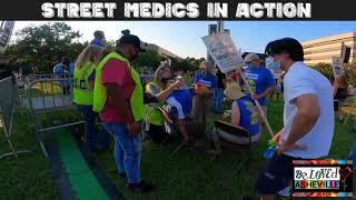 STREET MEDICS IN ACTION