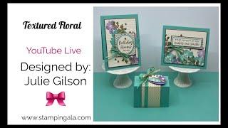 Easy Floral Cards & Gift Box | Stampin' Up! Textured Floral Set Tutorial