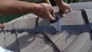 Roof Restoration Step - Re-pointing