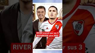 RIVER avanzó por estos 3 REFUERZOS para 2025? | Bombas del Mercado  #RiverPlate #Futbol #Argentina