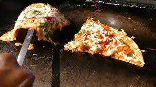 How to Make Pizza Dosai Recipe | Pizza Dosa Recipe  | STREET FOODS 2017 street food