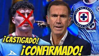 ¡DIOS MÍO! ¡FMF CONFIRMA SANCIÓN BRUTAL! ¡JARDINE LANZA ADVERTENCIA A CRUZ AZUL! Noticias Cruz Azul