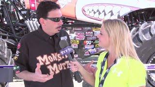 Monster Jam World Finals XV - Interview with Monster Mutt & Charlie Pauken