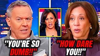 Kamala Harris ERUPTS After Greg Gutfeld DESTROYS Her On LIVE TV