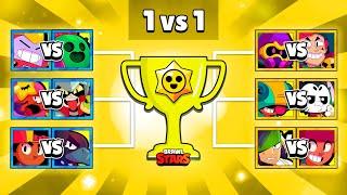 LEGENDARY BRAWLERS | 1 vs 1 | Brawl Stars Tournament