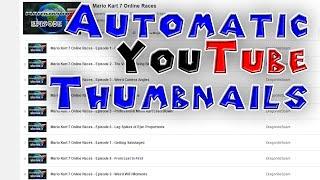 Automatic YouTube Thumbnail Generator