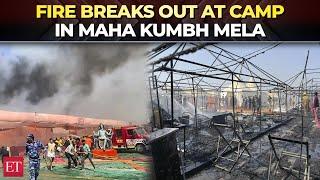 Prayagraj: Fire breaks out at camp in Maha Kumbh Mela; no loss of lives reported