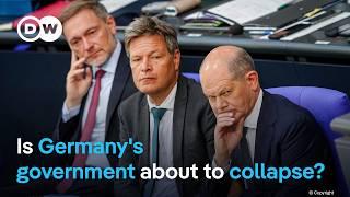 Germany could face early elections as coalition government fights over economic policies | DW News