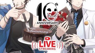 LIVE - 血腥畫家10周年 Bloody Painter 10th Anniversary #vtuber #迪鹿DeluCat