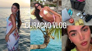 CURACAO VLOG: grwm, photoshoots, beach & week in my life!