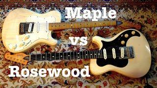 Rosewood vs Maple Fretboard #142 Doctor Guitar