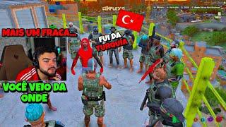 REAÇÃO DO LUQUET4 AO SABER QUE O NOVO CONTRATADO DA GROTA JÁ FOI DA TURQUIA | GTA RP