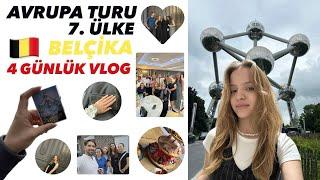 BELÇİKA / Sevdiklerimle dopdolu geçireceğim 4 günlük Belçika vlogu