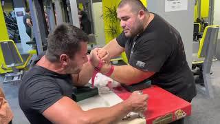 ARMWRESTLING Workout with Giant Georgi Tsvetkov