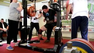 Jozef Vrabel | 340kg Squat | WUAP Teens World Record