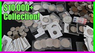 Monster SILVER COIN Collection Bought from a Subscriber!