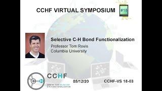 CCHFVS 18.3 - Prof. Tom Rovis