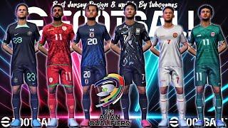 New License!  All "AFC Asian Qualifiers"  Kits In eFootball 2025 Mobile