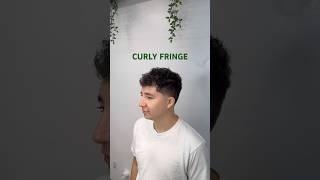 Watch me do this curly fringe ️