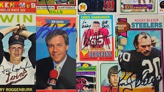 My Weekly TTM Autograph Haul #33 - 18 Returns (Bob Costas, Rocky Bleier, Chris Hanburger & more)