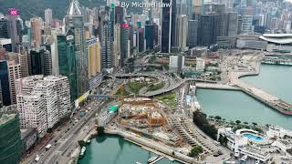 Causeway Bay, Centre, Kowloon Bay by DJI Drone 4K