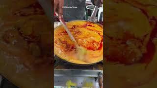 Itna Butter KADHI CHAWAL mein | India Street Food Shorts | YourBrownFoodie #shorts #shortsfeed