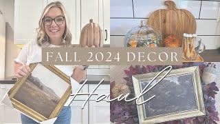 Huge Fall 2024 Decor Haul  | Target | Hobby Lobby | HomeGoods | Moody & Cozy Fall Decorating Ideas