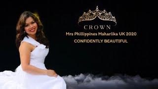 Mrs Phillippines Maharlika UK 2020 Beverly Lewis / Mys in uk