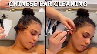 ASMR: Relaxing Chinese Ear Cleaning Massage that Made Me Sleep!