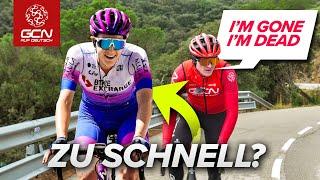 GCN auf Deutsch vs. World Tour Fahrerin