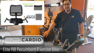 3G Cardio Elite RB Recumbent Exercise Bike - Seat Review