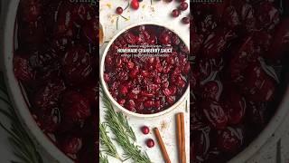 Easy Homemade Cranberry Sauce https://lifemadesweeter.com/cranberry-sauce/