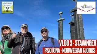 P&O Iona - Norwegian Fjords Cruise - Vlog 3 - STAVANGER