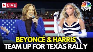 LIVE: Beyoncé and Kamala Harris Team Up for a Campaign Rally in Houston, Texas | US Elections | N18G