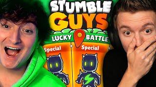 FIRST EVER *LUCKY WHEEL* SPIN BATTLE IN STUMBLE GUYS!