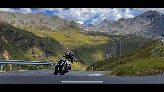 Alps Motorcycle Tour Austria - Grossglockner Mountain Pass July 2022   4K