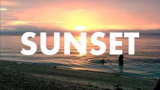 1 MINUTE SUNSET RELAXATION   I  GINATILAN  I  PALANAS