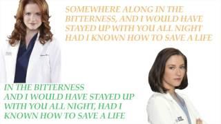 How to save a life - Grey's Antomy Cast (Lyrics)